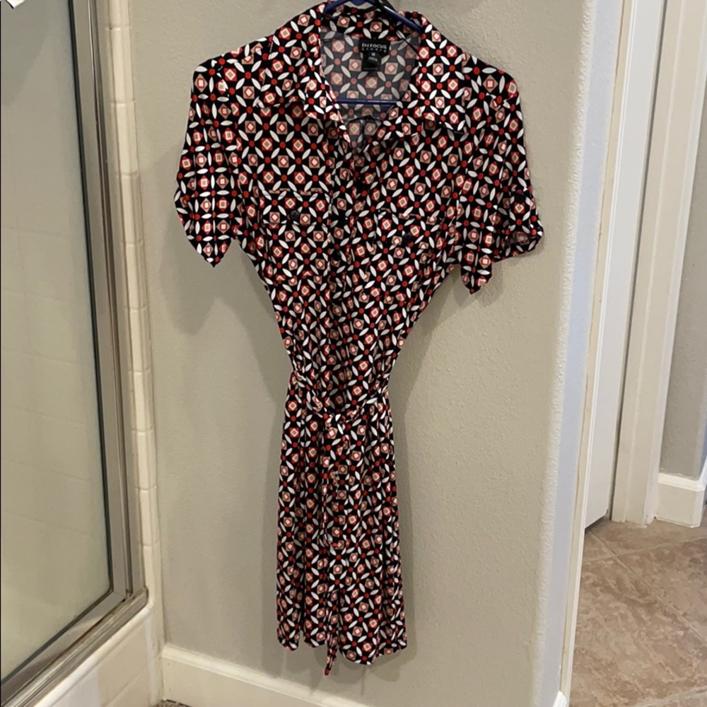 70s inspired work casual/nite out dress